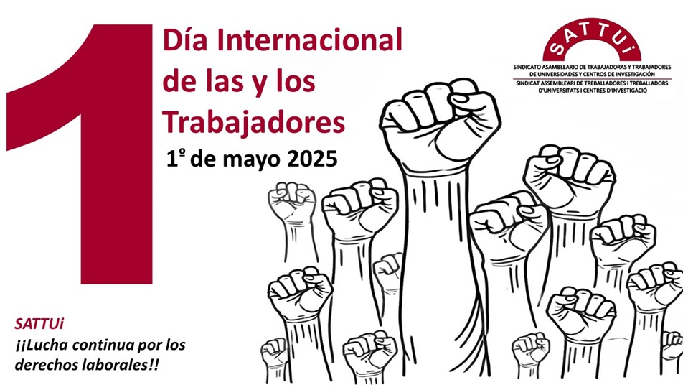 1r de maig 2025: Per una universitat justa i amb plens drets.